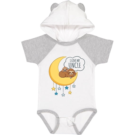 Inktastic I Love My Uncle Boys or Girls Baby Bodysuit