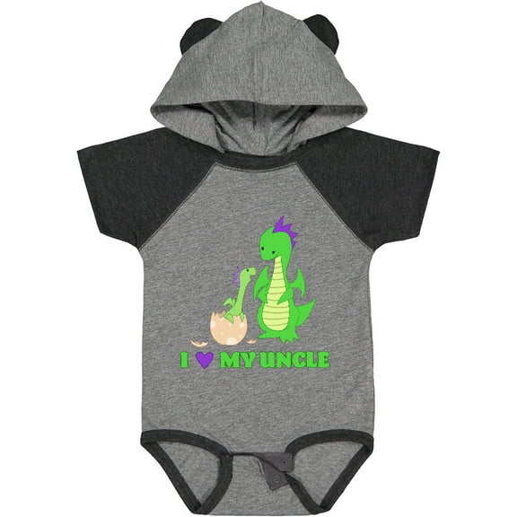 Inktastic I Love My Uncle Boys or Girls Baby Bodysuit