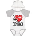 thumbnail image 1 of Inktastic I Love My Uncle Boys or Girls Baby Bodysuit, 1 of 5
