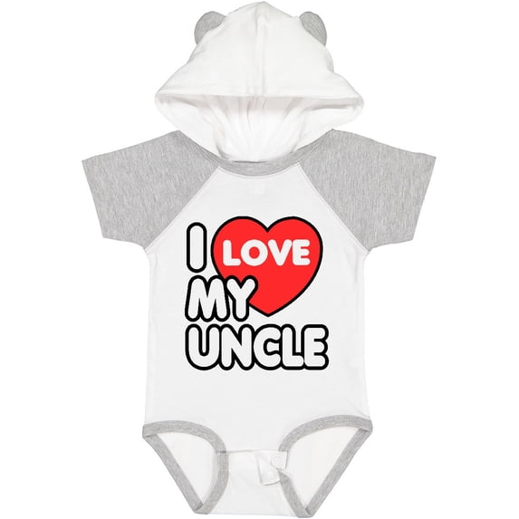 Inktastic I Love My Uncle Boys or Girls Baby Bodysuit