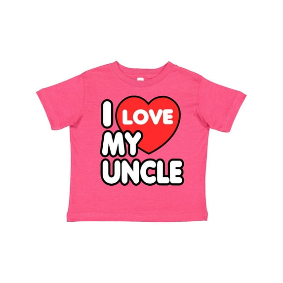 Inktastic I Love My Uncle Boys or Girls Toddler T-Shirt
