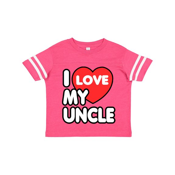 Inktastic I Love My Uncle Boys or Girls Toddler T-Shirt