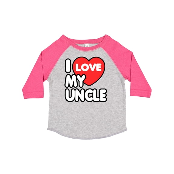 Inktastic I Love My Uncle Boys or Girls Toddler T-Shirt