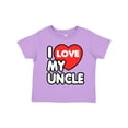 thumbnail image 1 of Inktastic I Love My Uncle Boys or Girls Toddler T-Shirt, 1 of 5