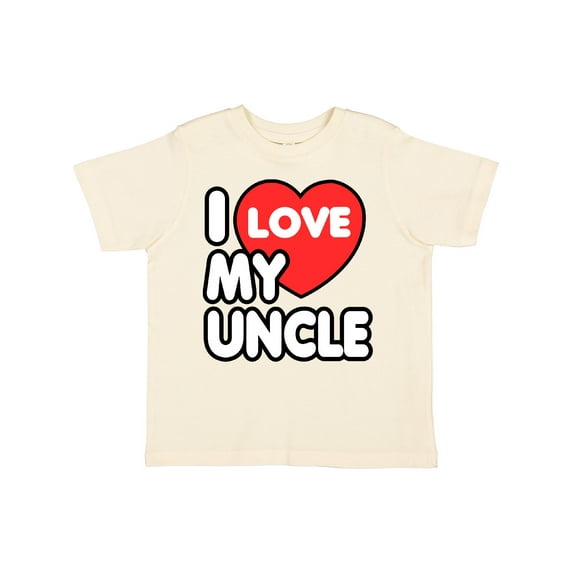 Inktastic I Love My Uncle Boys or Girls Toddler T-Shirt