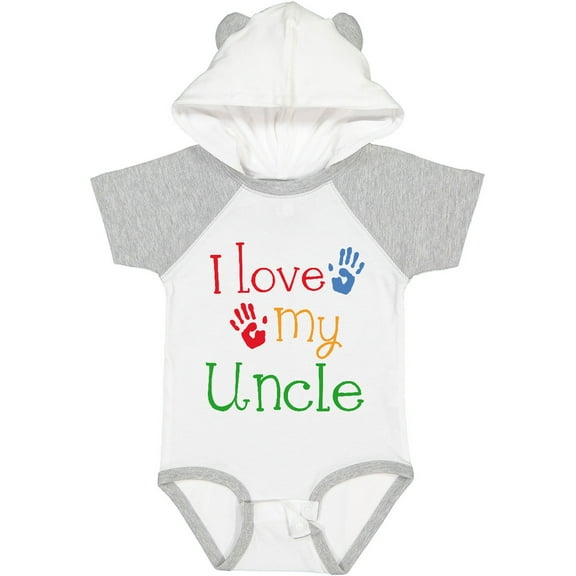 Inktastic I Love My Uncle Childs Boys or Girls Baby Bodysuit