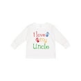 thumbnail image 1 of Inktastic I Love My Uncle Childs Boys or Girls Long Sleeve Toddler T-Shirt, 1 of 5