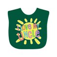thumbnail image 1 of Inktastic I Love My Uncle- Sun and Rainbow Letters Boys or Girls Baby Bib, 1 of 4