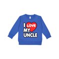 thumbnail image 1 of Inktastic I Love My Uncle Toddler Sweatshirt, 1 of 4
