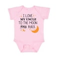 thumbnail image 1 of Inktastic I Love My Uncle to the Moon and Back Boys or Girls Baby Bodysuit, 1 of 5