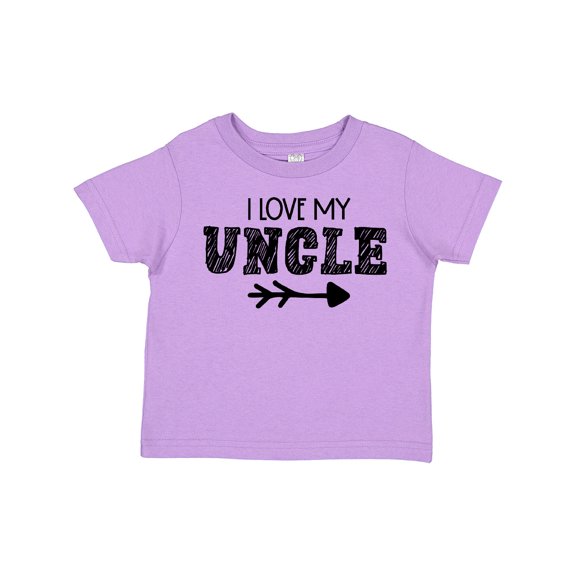 Inktastic I Love My Uncle with Arrow Boys or Girls Toddler T-Shirt