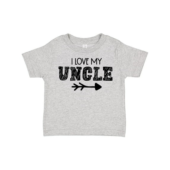 Inktastic I Love My Uncle with Arrow Boys or Girls Toddler T-Shirt