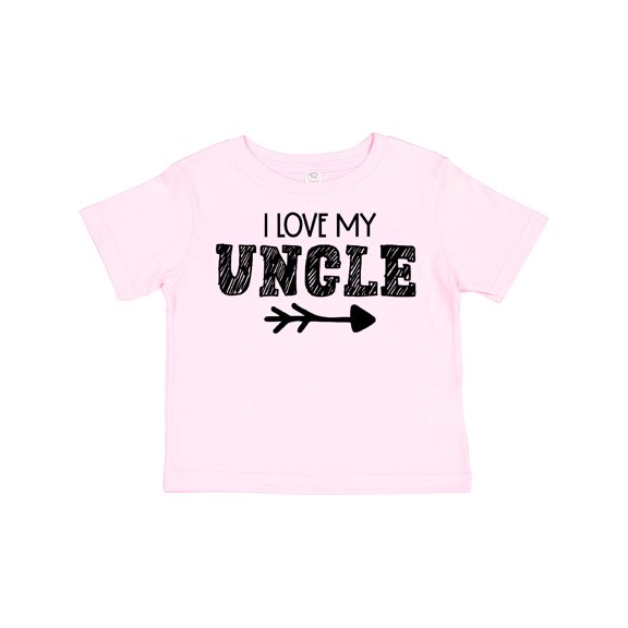 Inktastic I Love My Uncle with Arrow Boys or Girls Toddler T-Shirt