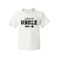 thumbnail image 1 of Inktastic I Love My Uncle with Arrow Youth T-Shirt, 1 of 5