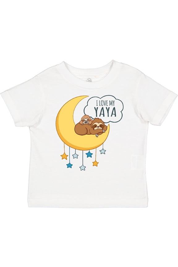 I Love My Yaya Boys or Girls Toddler T-Shirt