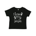 thumbnail image 1 of Inktastic I Love My Yaya Grandchild Boys or Girls Baby T-Shirt, 1 of 5