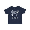 thumbnail image 1 of Inktastic I Love My Yaya Grandchild Boys or Girls Baby T-Shirt, 1 of 5