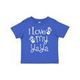 thumbnail image 1 of Inktastic I Love My Yaya Grandchild Boys or Girls Toddler T-Shirt, 1 of 5