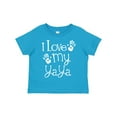 thumbnail image 1 of Inktastic I Love My Yaya Grandchild Boys or Girls Toddler T-Shirt, 1 of 5