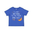 thumbnail image 1 of Inktastic I Love My Yaya to the Moon and Back Boys or Girls Toddler T-Shirt, 1 of 5
