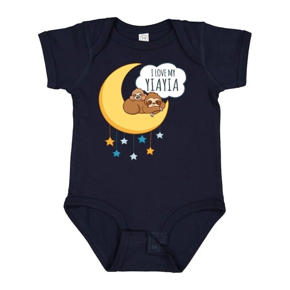 Inktastic I Love My Yiayia Boys or Girls Baby Bodysuit