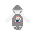 thumbnail image 1 of Inktastic I Love Noodles with Cat Illustration Boys or Girls Long Sleeve Baby Bodysuit, 1 of 5