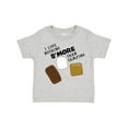 thumbnail image 1 of Inktastic I Love Nothing S'More Than Camping Boys or Girls Toddler T-Shirt, 1 of 5