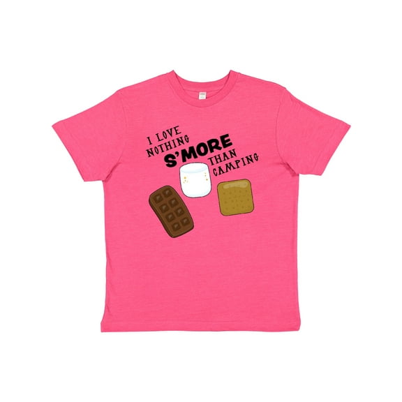Inktastic I Love Nothing S'More than Camping Youth T-Shirt