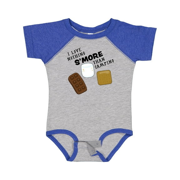 Inktastic I Love Nothing S'more Than Camping Boys or Girls Baby Bodysuit