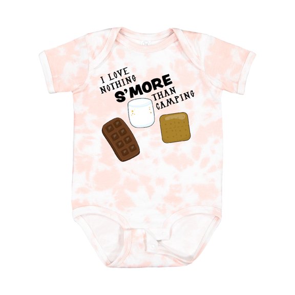 Inktastic I Love Nothing S'more Than Camping Boys or Girls Baby Bodysuit