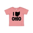 thumbnail image 1 of Inktastic I Love Ohio with State Silhouette Boys or Girls Baby T-Shirt, 1 of 5