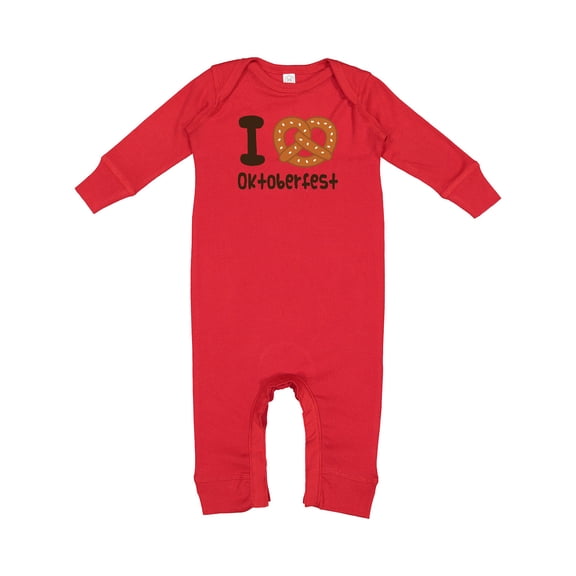Inktastic I Love Oktoberfest Baby Romper Coveralls