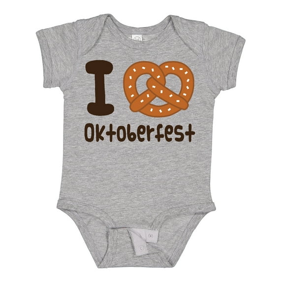 Inktastic I Love Oktoberfest Boys or Girls Baby Bodysuit