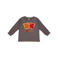 thumbnail image 1 of Inktastic I Love PBJ 2 Boys or Girls Long Sleeve Toddler T-Shirt, 1 of 5
