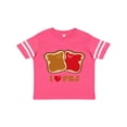 thumbnail image 1 of Inktastic I Love PBJ 2 Boys or Girls Toddler T-Shirt, 1 of 5