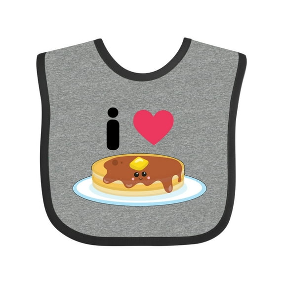 Inktastic I Love Pancakes Boys or Girls Baby Bib