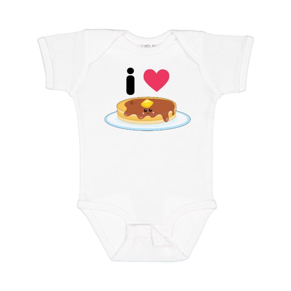 Inktastic I Love Pancakes Boys or Girls Baby Bodysuit