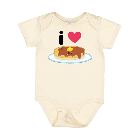 Inktastic I Love Pancakes Boys or Girls Baby Bodysuit