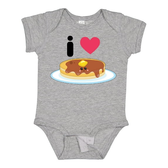 Inktastic I Love Pancakes Boys or Girls Baby Bodysuit