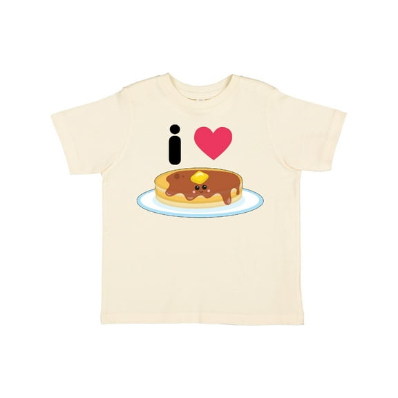 Inktastic I Love Pancakes Boys or Girls Toddler T-Shirt