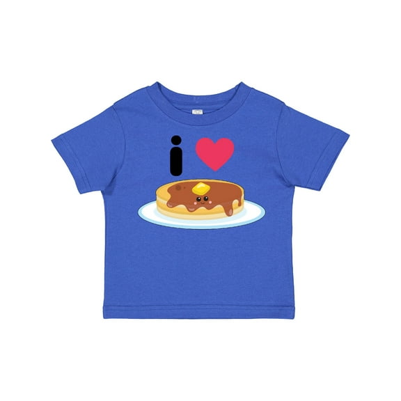 Inktastic I Love Pancakes Boys or Girls Toddler T-Shirt