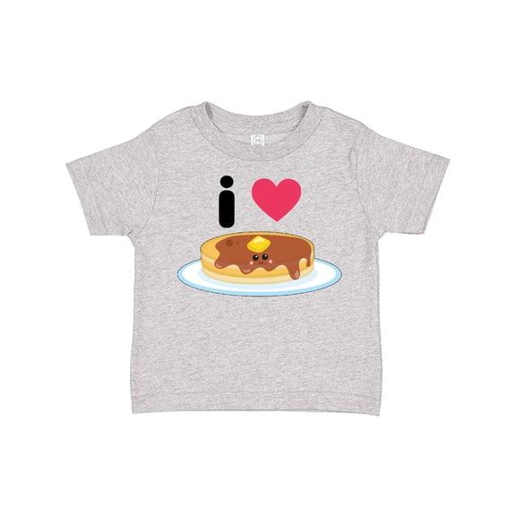 Inktastic I Love Pancakes Boys or Girls Toddler T-Shirt