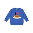 thumbnail image 1 of Inktastic I Love Pancakes Toddler Sweatshirt, 1 of 4