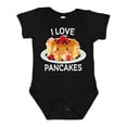 thumbnail image 1 of Inktastic I Love Pancakes with Cute Stack of Pancakes Boys or Girls Baby Bodysuit, 1 of 5