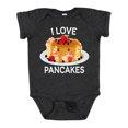 thumbnail image 1 of Inktastic I Love Pancakes with Cute Stack of Pancakes Boys or Girls Baby Bodysuit, 1 of 5
