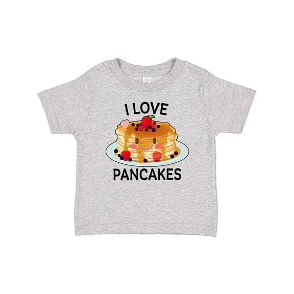 Inktastic I Love Pancakes with Cute Stack of Pancakes Boys or Girls Baby T-Shirt