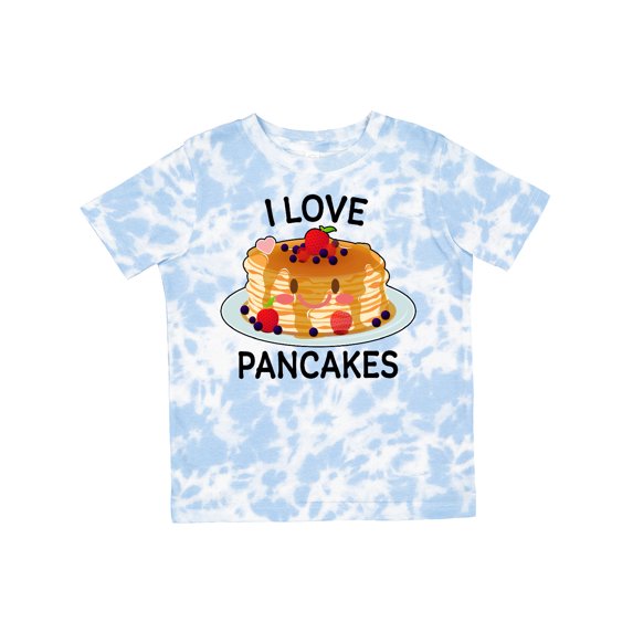 Inktastic I Love Pancakes with Cute Stack of Pancakes Boys or Girls Toddler T-Shirt