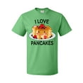 thumbnail image 1 of Inktastic I Love Pancakes with Cute Stack of Pancakes T-Shirt, 1 of 5