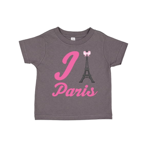 Inktastic I Love Paris Eiffel Tower Girls Toddler T-Shirt