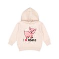 thumbnail image 1 of Inktastic I Love Piggies Cute Pig Toddler Hoodie, 1 of 4